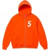 Thumbnail for S Logo Zip Up Hooded Sweatshirt