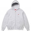 Supreme Small Box Zip Up Hooded Sweatshirt (FW24) - Ash Grey