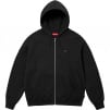 Supreme Small Box Zip Up Hooded Sweatshirt (FW24) - Black