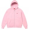 Supreme Small Box Zip Up Hooded Sweatshirt (FW24) - Light Pink