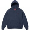 Supreme Small Box Zip Up Hooded Sweatshirt (FW24) - Navy