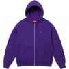 Supreme Small Box Zip Up Hooded Sweatshirt (FW24) - Purple