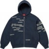 Supreme Special Zip Up Hooded Sweatshirt (FW24) - Navy