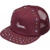 Thumbnail for Supreme b.b. Simon Studded Canvas Mesh Back 5-Panel