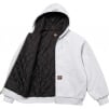 Thumbnail for Supreme Dickies Quilted Lined Zip Up Hooded Sweatshirt