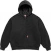 Thumbnail for Supreme Dickies Quilted Lined Zip Up Hooded Sweatshirt