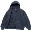 Thumbnail for Supreme Dickies Quilted Lined Zip Up Hooded Sweatshirt