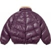 Thumbnail for Supreme Schott Chevron Leather Down Puffer Jacket