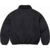 Supreme Faux Shearling Lined Bomber Jacket (FW24) - Black