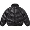 Thumbnail for Supreme Schott Chevron Leather Down Puffer Jacket