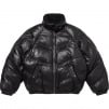 Thumbnail for Supreme Schott Chevron Leather Down Puffer Jacket