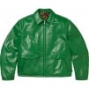 Supreme Supreme Schott Leather Racer Jacket (FW24) - Green