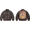 Thumbnail Supreme Schott Snow White Hand-Painted Leather A2 Jacket