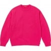 Supreme Cashmere Sweater (FW24) - Pink