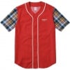 Thumbnail for Denim Flannel Baseball Shirt