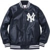 Thumbnail for New York Yankees™ Supreme '47 Brand Leather Varsity Jacket