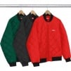 Supreme Sequin Patch Quilted Bomber (SS16)