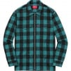 Supreme Buffalo Plaid Flannel Zip Shirt (SS16)