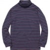 Thumbnail for Striped L S Turtleneck