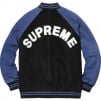 Thumbnail for Suede Varsity Jacket