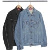 Thumbnail Studded Denim Trucker Jacket