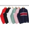 Thumbnail Logo Tape Stripe Half Zip Sweat