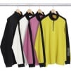 Thumbnail Sleeve Stripe L S Half Zip Top