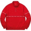 Thumbnail for Logo Piping Half Zip Sweatshirt