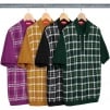 Thumbnail Plaid Knit Polo