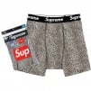 Thumbnail Supreme Hanes Leopard Boxer Briefs (2 Pack)