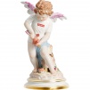 Thumbnail Supreme Meissen Hand-Painted Porcelain Cupid Figurine