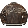 Thumbnail for Leather Varsity Jacket