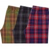 Thumbnail Plaid Velour Short