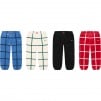 Thumbnail Grid Taping Velour Pant