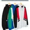 Thumbnail Color Blocked Zip Up Hooded Sweatshirt