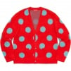 Thumbnail Brushed Polka Dot Cardigan