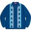 Thumbnail for Stars Zip Up Sweater Polo