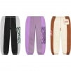 Thumbnail Paneled Script Sweatpant