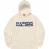 Thumbnail for Denim Logo Hooded Sweatshirt