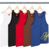 Supreme Mesh Script Tank Top (SS21)