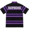 Thumbnail for Stripe Velour Polo