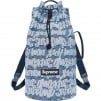 Thumbnail for Fat Tip Jacquard Denim Backpack