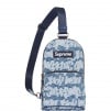 Thumbnail for Fat Tip Jacquard Denim Sling Bag