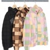 Thumbnail Reverse Patchwork Zip Up Hooded Sweatshirt