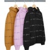 Thumbnail Script Stripe Hooded Sweatshirt