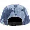 Thumbnail for Flames Jacquard Denim Camp Cap