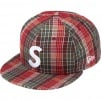 Thumbnail for Metallic Plaid S Logo New Era