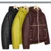 Thumbnail Faux Shearling Hooded Jacket