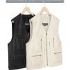 Thumbnail Patchwork Leather Cargo Vest