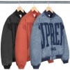 Washed Knockout Denim Varsity Jacket - spring summer 2023 - Supreme